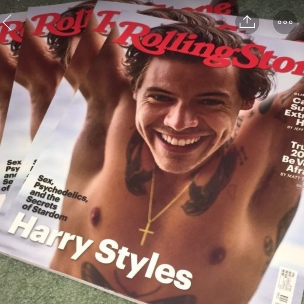 Harry styles rolling stone magazine